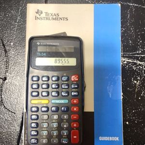 Vtg Texas Instruments TI-34 Calculator